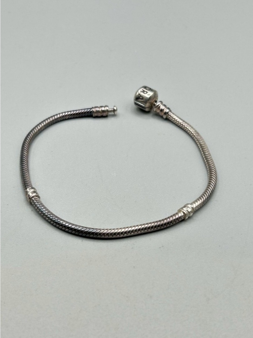 Sterling silver Pandora bracelet